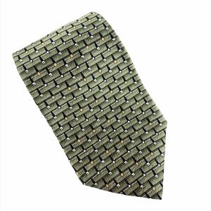 Bill Robinson Green Men's Silk Neck Tie
